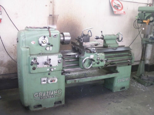 Tornio parallelo Graziano SAG 180 - usato
